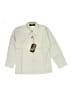 Rafael Solid Ivory Long Sleeve Button-Down Shirt Size 5 - photo 1