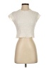Zara Ivory Short Sleeve Turtleneck Size S - photo 1