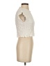 Zara Ivory Short Sleeve Turtleneck Size S - photo 4