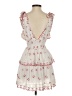 LoveShackFancy 100% Cotton Hearts White Cocktail Dress Size XS - photo 2