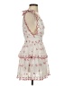 LoveShackFancy 100% Cotton Hearts White Cocktail Dress Size XS - photo 4