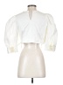 Danielle Bernstein Ivory 3/4 Sleeve Blouse Size S - photo 2