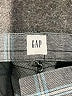 Gap Plaid Gray Dress Pants Size 10 - photo 7