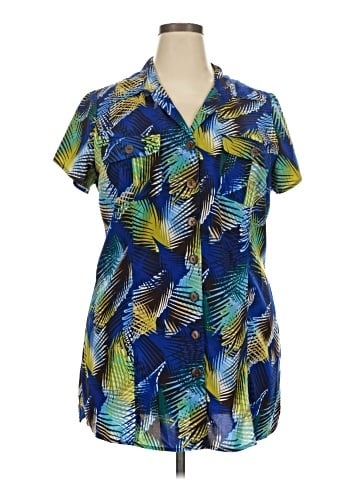 Fred David Short Sleeve Blouse (view 1)