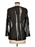 August Silk Black Long Sleeve Blouse Size M - photo 2
