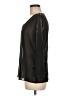 August Silk Black Long Sleeve Blouse Size M - photo 5