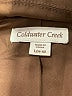 Coldwater Creek 100% Polyester Brown Blazer Size L - photo 3