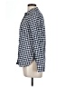 J.Crew Checkered-gingham Blue Long Sleeve Button-Down Shirt Size 10 - photo 5