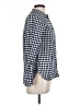 J.Crew Checkered-gingham Blue Long Sleeve Button-Down Shirt Size 10 - photo 4
