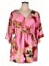 Shein Curve 100% Polyester Tropical Pink Romper Size 14 Plus (1) - photo 1