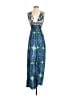 Zara Paisley Blue Cocktail Dress Size XS - photo 1