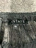 1.State 100% Polyester Black Long Sleeve Blouse Size XS - photo 7
