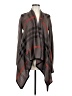 Staccato 100% Polyester Gray Poncho Size Med - Lg - photo 1