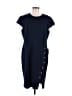 London Times Solid Blue Casual Dress Size 16 - photo 1
