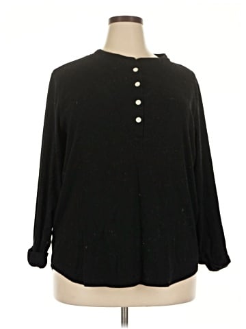 leo rosi Long Sleeve Henley (view 1)
