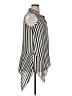C established 1946 100% Polyester Stripes Silver Sleeveless Blouse Size 14 - photo 4