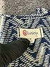 Olsenboye Chevron-herringbone Blue Casual Dress Size M - photo 7