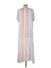 Assorted Brands Stripes Tan Casual Dress Size L - photo 2