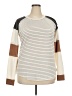 Maurices Color Block Ivory Pullover Sweater Size XXL - photo 1