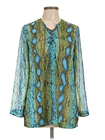 Michael Kors Long Sleeve Blouse (view 1)