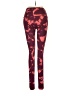 Lululemon Athletica Print Red Active Pants Size 8 - photo 2