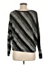 Max Studio Stripes Black Cardigan Size M - photo 2