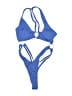 Unbranded Solid Blue Swimsuit Top Size XS - photo 1