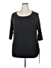 Unbranded Gray 3/4 Sleeve Top Size 2X (estimated) - photo 1