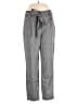 Express Chevron-herringbone Gray Linen Pants Size 8 - photo 1