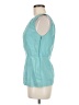 Unbranded 100% Cotton Teal Sleeveless Blouse Size 6 - photo 5