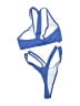Unbranded Solid Blue Swimsuit Top Size XS - photo 2