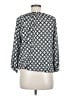 MICHAEL Michael Kors 100% Viscose Black 3/4 Sleeve Blouse Size M - photo 2