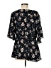 Torrid 100% Polyester Black 3/4 Sleeve Blouse Size Med Plus (00) - photo 2
