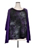 Essentials Purple 3/4 Sleeve Top Size 2X - photo 1