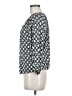 MICHAEL Michael Kors 100% Viscose Black 3/4 Sleeve Blouse Size M - photo 5