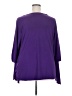Essentials Purple 3/4 Sleeve Top Size 2X - photo 2