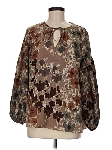 Grade & Gather 3/4 Sleeve Blouse (view 1)