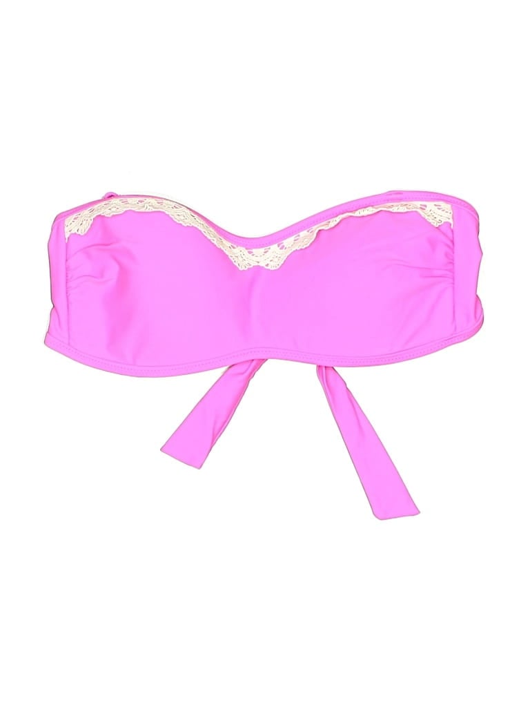 Pre-owned Jessica Simpson Swimsuit Top Pink Swimwear
