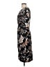 Connected Apparel Print Black Cocktail Dress Size 10 - photo 5