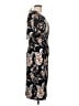 Connected Apparel Print Black Cocktail Dress Size 10 - photo 4