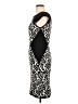 Jax Animal Print Black Cocktail Dress Size L - photo 5