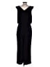 Ann Taylor 100% Polyester Black Casual Dress Size 8 - photo 2
