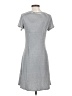 Neesha Stripes Gray Casual Dress Size S - photo 2