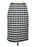 Talbots Houndstooth Gray Formal Skirt Size 2 - photo 1