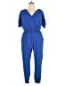 Prettygarden 100% Polyester Solid Blue Jumpsuit Size XL - photo 1