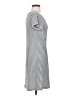 Neesha Stripes Gray Casual Dress Size S - photo 4