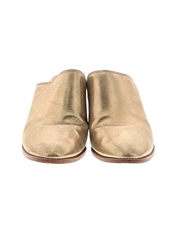 Madewell The Harper Mule in Metallic (view 2)