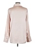 H&M Metallic Pink Long Sleeve Blouse Size M - photo 2