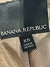 Banana Republic 100% Polyester Chevron-herringbone Gray Blazer Size XS - photo 6