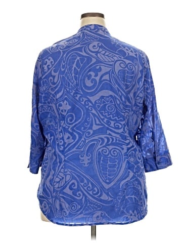 Art and Soul 3/4 Sleeve Blouse (view 2)